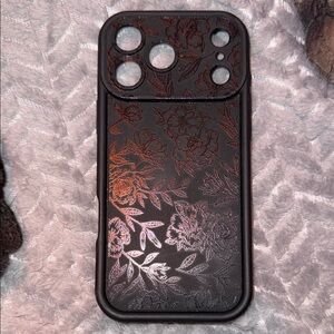 Floral Black iPhone 17 Pro Max Case